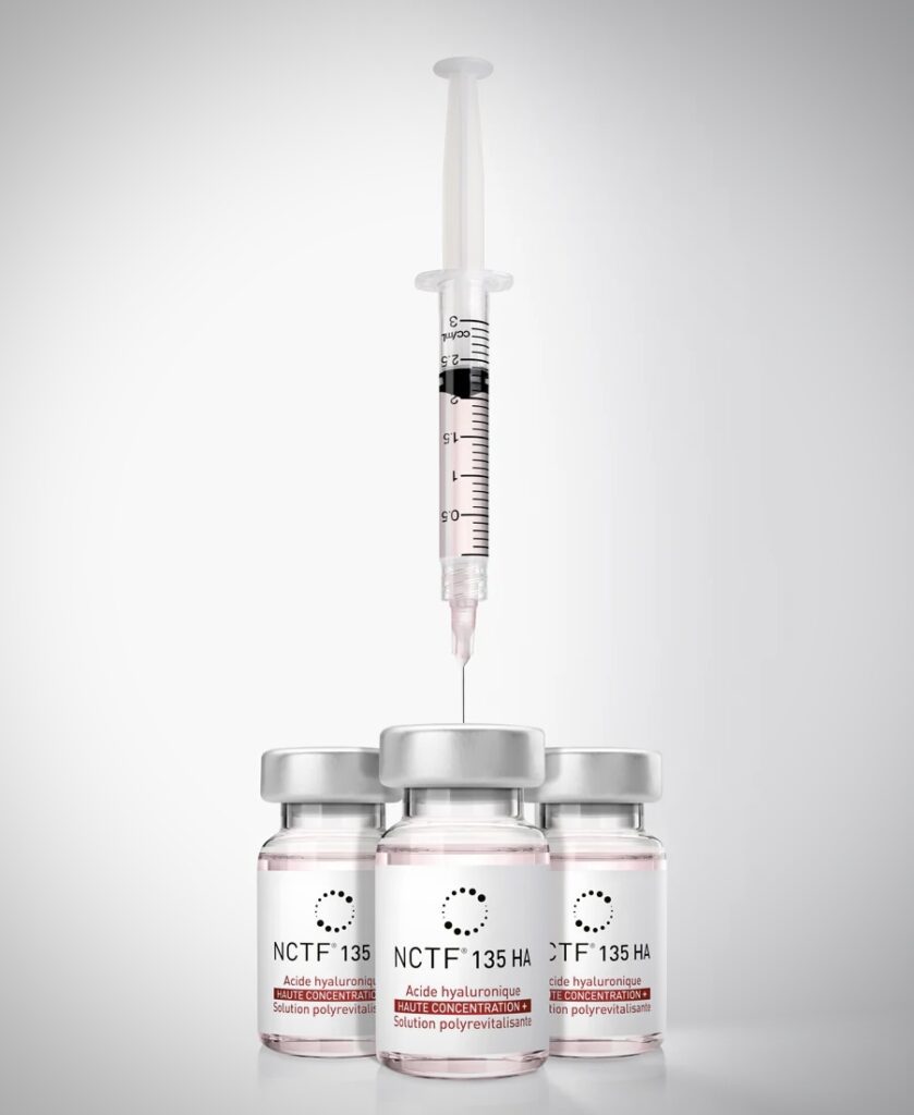 Kit de aplicación de mesoterapia facial NCTF 135 HA con ácido hialurónico y vitaminas
