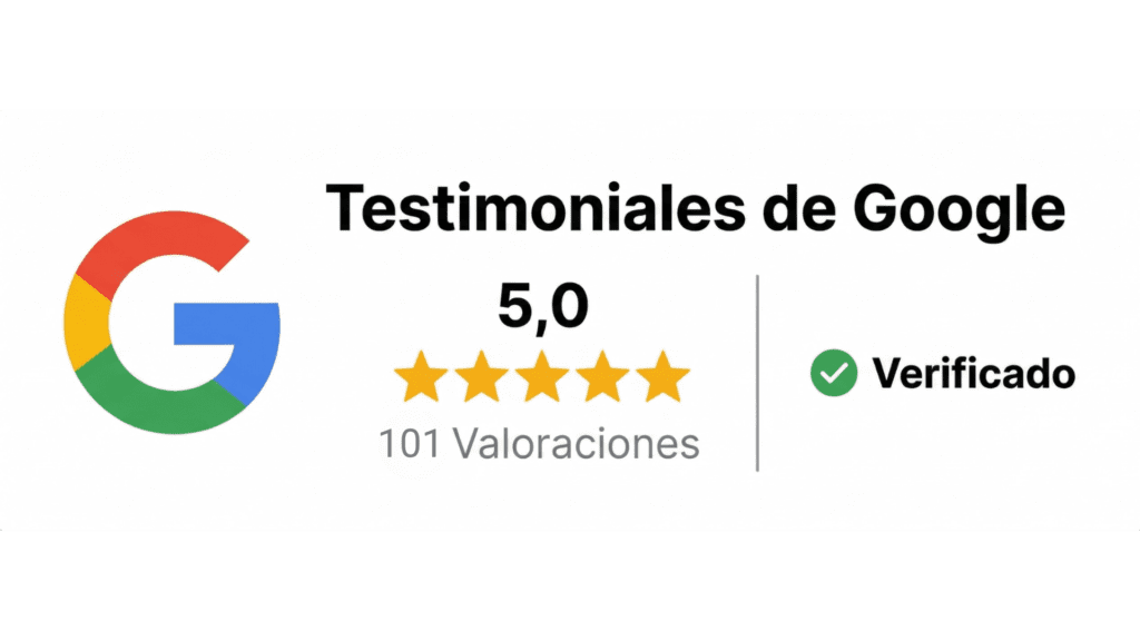 valoraciones google 5 estrellas - Clínica Lorents